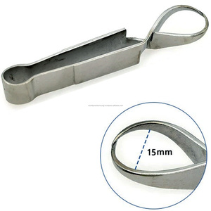 Pince à serviette ophtalmique WORLD PRECISION SURGICAL, Pince de drapage chirurgical, Pince à serviette pour microscopie, Instrument en acier inoxydable - Product Image 6