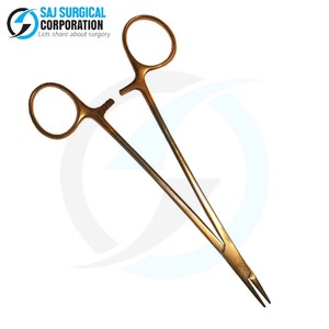 เครื่องมือผ่าตัดสแตนเลสที่ใส่เข็มสำหรับการจับเข็มและเย็บแผลอย่างแม่นยำ - Product Image 3