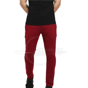 กางเกงเรียกเหงื่อลำลองสำหรับผู้ชายขนาดกลางเอวตรงผ้าฝ้ายน้ำหนักเบาออกแบบได้ตามต้องการ - Product Image 5