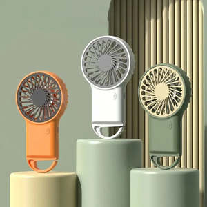 Handheld Mini Portable USB Air Circulation Fan for Personal Cooling 3 Speeds Battery Operated Wearable <b>5V</b> Voltage - Product Image 5