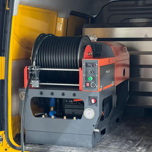 Amjet Précision bon marché Abordable Sécurité commodité <span class=keywords><strong>pompe</strong></span> débit Barre parallèle moteur <span class=keywords><strong>à</strong></span> essence machine de nettoyage des égouts - Product Image 3