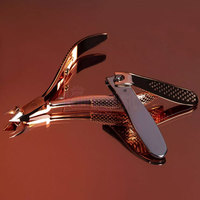 Professionnel A + Grade Multi-fonctionnel En Acier Inoxydable Incarnation Coupe-Ongles Enduit Pince À Cuticules Doigts D'enlèvement De La Peau Morte