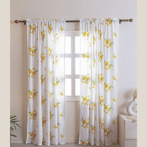 Top vente fenêtre et porte décor rideau haute qualité et lavable Patchwork rideaux pour belle maison Vintage panneau rideaux - Product Image 6