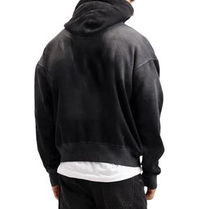 Pull à capuche surdimensionné de haute qualité logo personnalisé sweats à capuche unisexes vierges sweats à capuche lourds de haute qualité pour hommes BY BS 2026 - Product Image 5