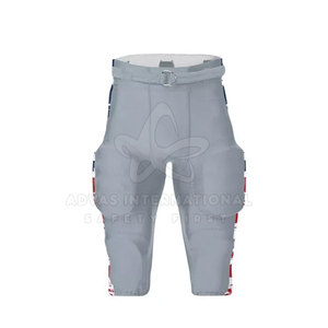 Uniforme de football américain pour hommes à manches courtes, respirant, à séchage rapide, taille plus, personnalisable, de haute qualité, 100% polyester - Product Image 4