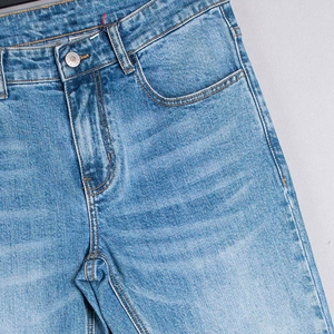 Nouveauté 2025 Jeans pour homme taille haute coupe droite ajustée confortable Pantalons longs de loisirs Fabriqués au Pakistan - Product Image 3