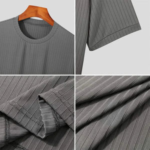 Logo coton t-shirt hommes décontracté à manches courtes t-shirt oem odm plaine t-shirt fabricant en gros grande taille hommes polos - Product Image 5