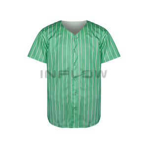 Maillots de baseball et softball personnalisés à motif d'équipe pour hommes et adultes, respirants, antibactériens à séchage rapide, 100% polyester - Product Image 2
