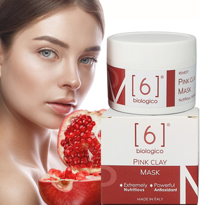 Mascarilla Facial de Arcilla Rosa, Antioxidante, Desintoxicante y Nutritiva, 100 ml, Hecho en Italia - Product Image 3