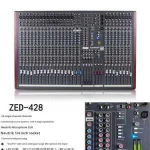 คอนโซลผสมผสานการจำลองการจำลองเวที/สถานที่แบบมืออาชีพ: อัลเลนฮีท ZED420 ZED-428 436เสียง /ดีเจไฮบริดควบคุมคอนโซล - Product Image 6