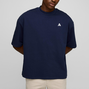 Camisetas Personalizadas al por Mayor, 100% Algodón, Unisex, Manga Corta, Cuello Redondo, Transpirables, Casuales, con Bordado e Impresión DTG - Product Image 1