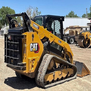 <b>CAT</b> 299D3 Skid Steer Loader Compact Track Loader EROPS Cab Heat AC <b>Camera</b> High Flow Aux Hydraulics - Product Image 5