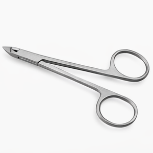 Ciseaux à cuticules professionnels de haute qualité en acier inoxydable, coupe-ongles de précision pour manucure et pédicure, logo OEM - Product Image 5
