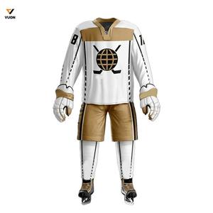 Uniforme de Hockey de equipo hecho a medida, sublimación profesional, Collage juvenil, uniformes de Jersey de Hockey sobre hielo - Product Image 4