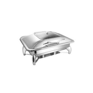Réchaud électrique en acier inoxydable plein verre carré hydraulique chauffe-plat électrique 7 litres buffet électrique plat électrique - Product Image 4