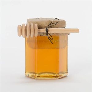 Cuillère à miel en bois naturel de haute qualité, artisanat, vaisselle, avec taille et logo personnalisés - Product Image 1
