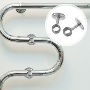 ที่ยึดม่านทำจากสเตนเลสสตีลระดับพรีเมี่ยมพร้อมกระจกสำเร็จรูปเพื่อความทนทานยาวนานในการตกแต่งบ้านแบบทันสมัย - Product Image 1