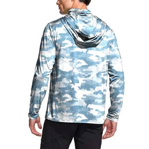 Camisas de pesca de camuflaje personalizadas superventas con mangas largas y capucha Fábrica al por mayor Ropa de pesca de poliéster Estilo - Product Image 2