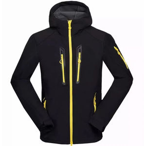 <b>Men</b> Hooded Canvas Windbreaker <b>Jacket</b> <b>Lightweight</b> Waterproof Breathable Outdoor <b>Casual</b> Performance Wear Streetwear Outerwear - Product Image 1