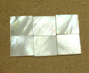 Bán buôn 6-40mm đôi phẳng Tấm vỏ hình vuông mẹ của Ngọc Trai Trắng Đối với trang sức làm - Product Image 5