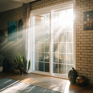 Porte extérieure en alliage d'aluminium Style design chinois Isolation thermique Intérieur Garage Jardin Hôtel Hôpital Utilisation Surface finie - Product Image 1