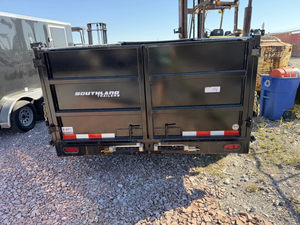 Remolque Volquete Mini Usado/Barato con Motor/Caja de Cambios, 2-4 Ejes, Tamaños 5'x10/5x7/5x8/6x10/7x16, Rampas de Alta Productividad - Product Image 5