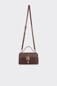 Private Label Burgundy <b>Vanity</b> <b>Bag</b> Women's Cosmetic Case OEM Custom Logo Beauty Organizer ODM - Product Image 3