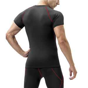 Chemises de compression à vendre Chemises de compression à manches courtes légères pour hommes Nouveau style Bas prix pour hommes Bas prix - Product Image 6