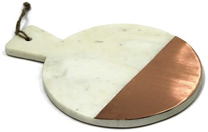 Planche à découper élégante à double couleur en forme de poêle à frire Plateau de cuisine élégant pour couper l'affichage de service Cadeaux et décoration - Product Image 2