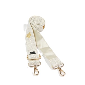 Correa de bolso con cuentas de semillas de estilo estrella con opciones de diseño geométrico, correa de bolso con cuentas hecha a mano para eslinga bohemia y bolsos de hombro - Product Image 3