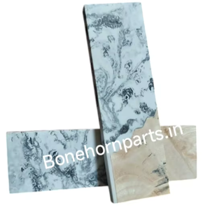 Empuñaduras de Cuchillo Ecológicas Hechas a Mano, Imitación Antigua, Resina Híbrida y Madera, Forma Natural, Arte y Coleccionismo - Product Image 1