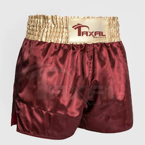 กางเกงขาสั้นแบบไทยสำหรับผู้ชายและผู้ใหญ่ทำจากผ้าซาติน/โพลีเอสเตอร์น้ำหนักเบาระบายอากาศได้ดี - Product Image 4