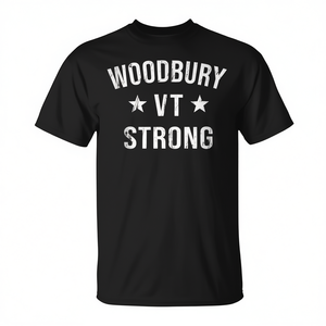 Maglietta promozionale senza maniche Woodbury VT Souvenir Vacation - Hometown Strong - Product Image 2