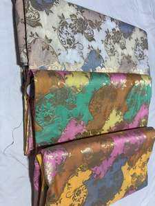 Tissus de soie brocart sur mesure idéaux pour les créateurs de vêtements arabes et africains adaptés à la revente - Product Image 5