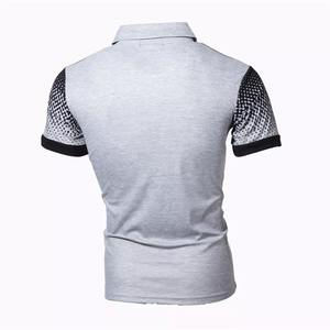 Poche solide professionnelle personnalisée en gros pour chemise à manches courtes polyester/coton vêtements de sport en mélange pour chemise de golf - Product Image 4