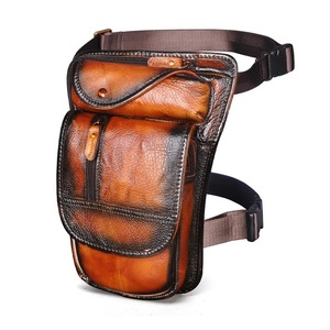 Sac en cuir imperméable pour hommes, sac de voyage pour l'extérieur, sac à bandoulière décontracté pour hommes, randonnée, course, LWB-0046 - Product Image 5