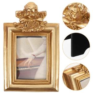 Traditional <b>Metal</b> <b>Photo</b> <b>Frame</b> with Smooth Bronze Finishing Designed to Complement Wooden Furniture and Heritage Decor - Product Image 6