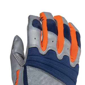 Gants de frappe de Baseball respirants hommes gants de Protection de vêtements de sport 100% cuir de vachette Logo personnalisé - Product Image 5