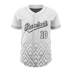 Hot Selling Men's <b>Baseball</b> Jersey Custom Logo Color Anti-Bacterial Quick Dry Breathable Wholesale Sports Wear for Adults Custom - Product Image 1