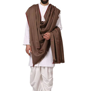 Chales de Invierno Gruesos y Cálidos con Borlas, de Doble Cara y Dos Colores, Chal Superior para Hombre, Personalizable, de Color Sólido - Product Image 4