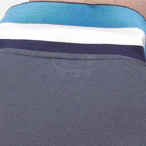 T-shirts respirants à motif uni pour hommes, impression de logo personnalisée, design élégant, tissu polyester/coton écologique, séchage rapide - Product Image 5