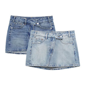 Jupe en jean respirante à séchage rapide, jupe en jean pour femme très vendue, jupe en jean pour femme de qualité supérieure - Product Image 1