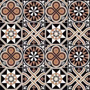 Carreaux de sol en céramique vitrifiée de qualité supérieure 40x40cm, design marocain antidérapant pour salle de bain et parking 400x400mm. - Product Image 6