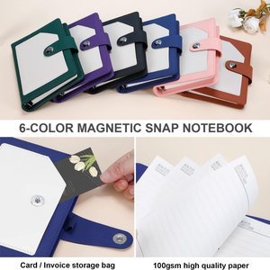 Máy tính xách tay Vòng da, hoàn chỉnh với phong bì tiền mặt dây kéo và bảng chi phí có tổ chức để theo dõi ở lại trên ngân sách của bạn - Product Image 6