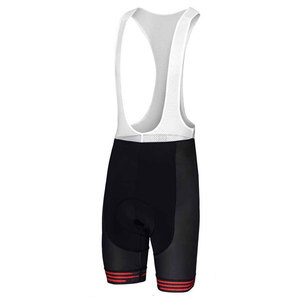 Pantalones cortos con pechera de ciclismo para hombre al por mayor, ajuste de compresión, tejido que absorbe la humedad, pinzas antideslizantes para piernas, diseño personalizado, marca ofrecida - Product Image 1