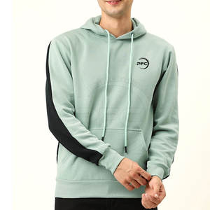 High Quality Men's Oversized Hoodies 100% Cotton Streetwear Fashion Wholesale Puff Print Hoodies <b>for</b> Winter <b>Sale</b> - Product Image 1