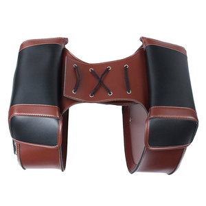 Nueva mejor calidad diseño personalizado logotipo cuero caballo sillín bolsa cuero cartucho bolsas genuino alta calidad al por mayor - Product Image 4