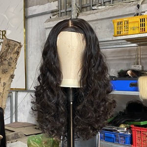 Tendance 202 perruque pour les femmes noires cheveux perruques de cheveux humains donneur unique cheveux humains dentelle frontale bouclés rebondissant - Product Image 2