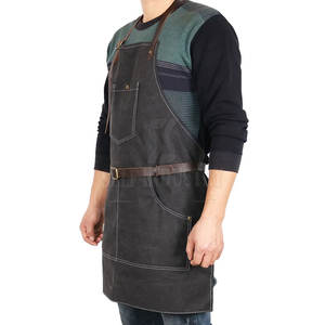 Delantal de leñador de tela de algodón personalizado, servicio OEM hecho en Pakistán, delantal de leñador ligero - Product Image 2