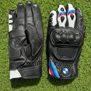 Gants de moto d'aventure, gants de course en cuir protecteur renforcés en Kevlar, imperméables et respirants - Product Image 2
